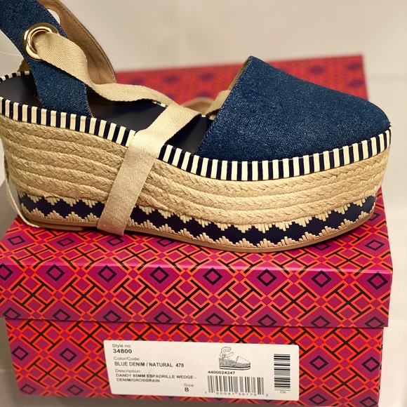 Georgia Wedge: Women Tory Burch brand new wedge